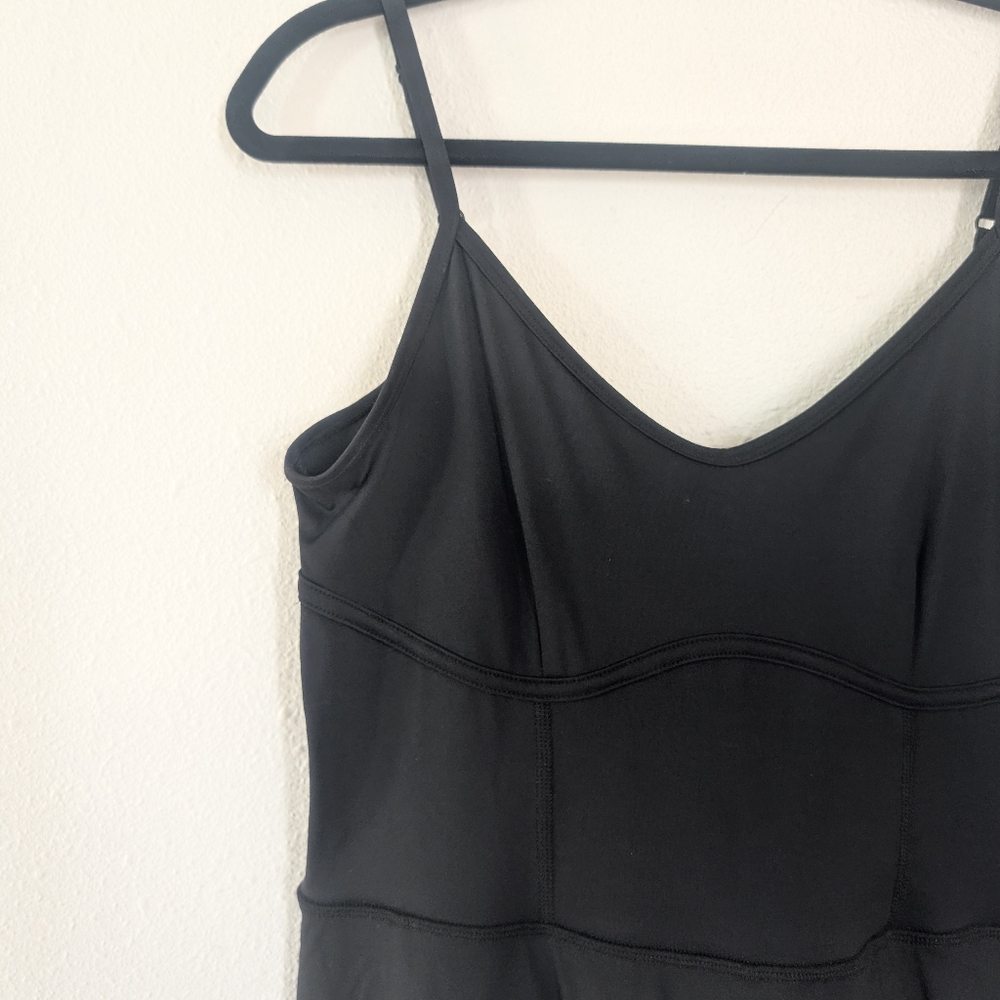 JoyLab Game Day Strappy Active Dress Romper Black Size Medium - Picture 4 of 8